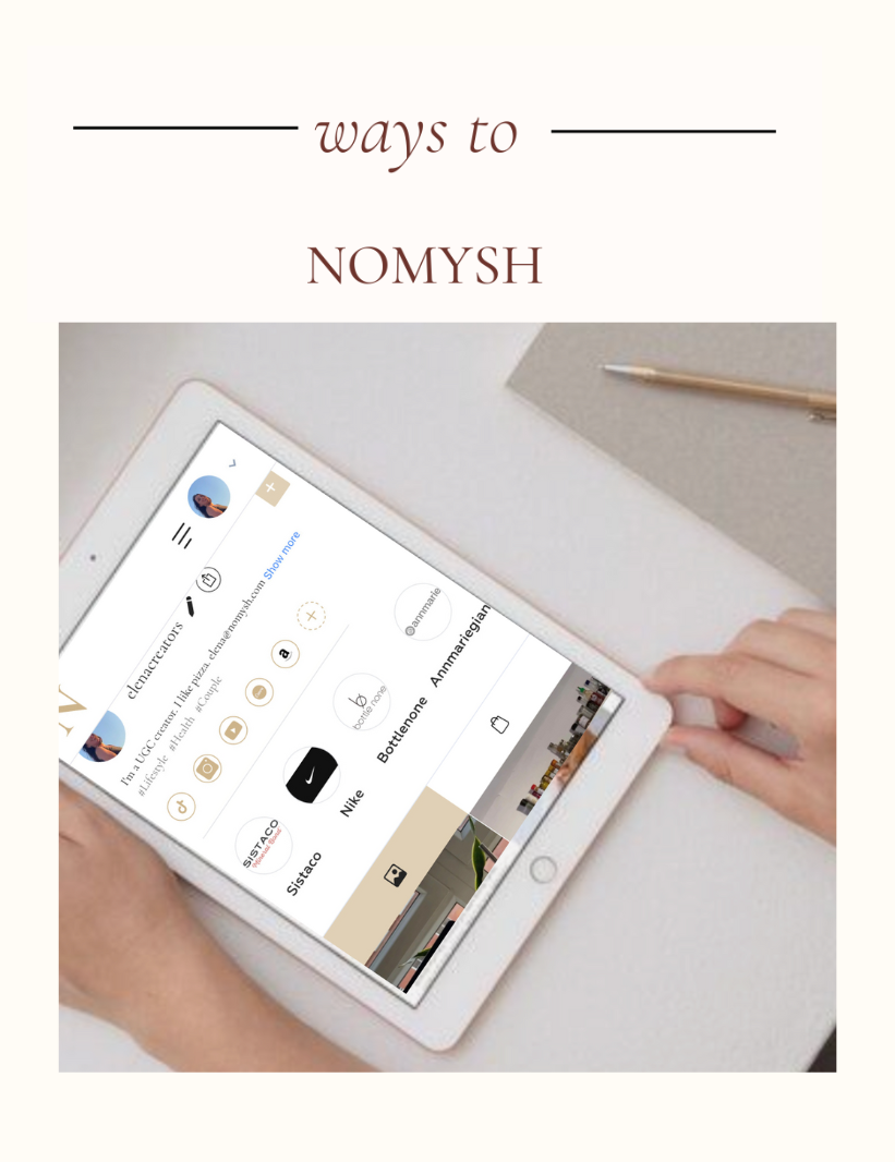 Ways to Nomysh