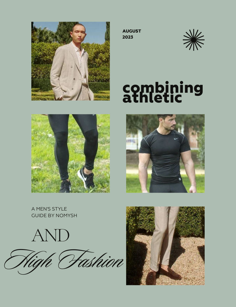 Combining Athletic Wear with High Fashion