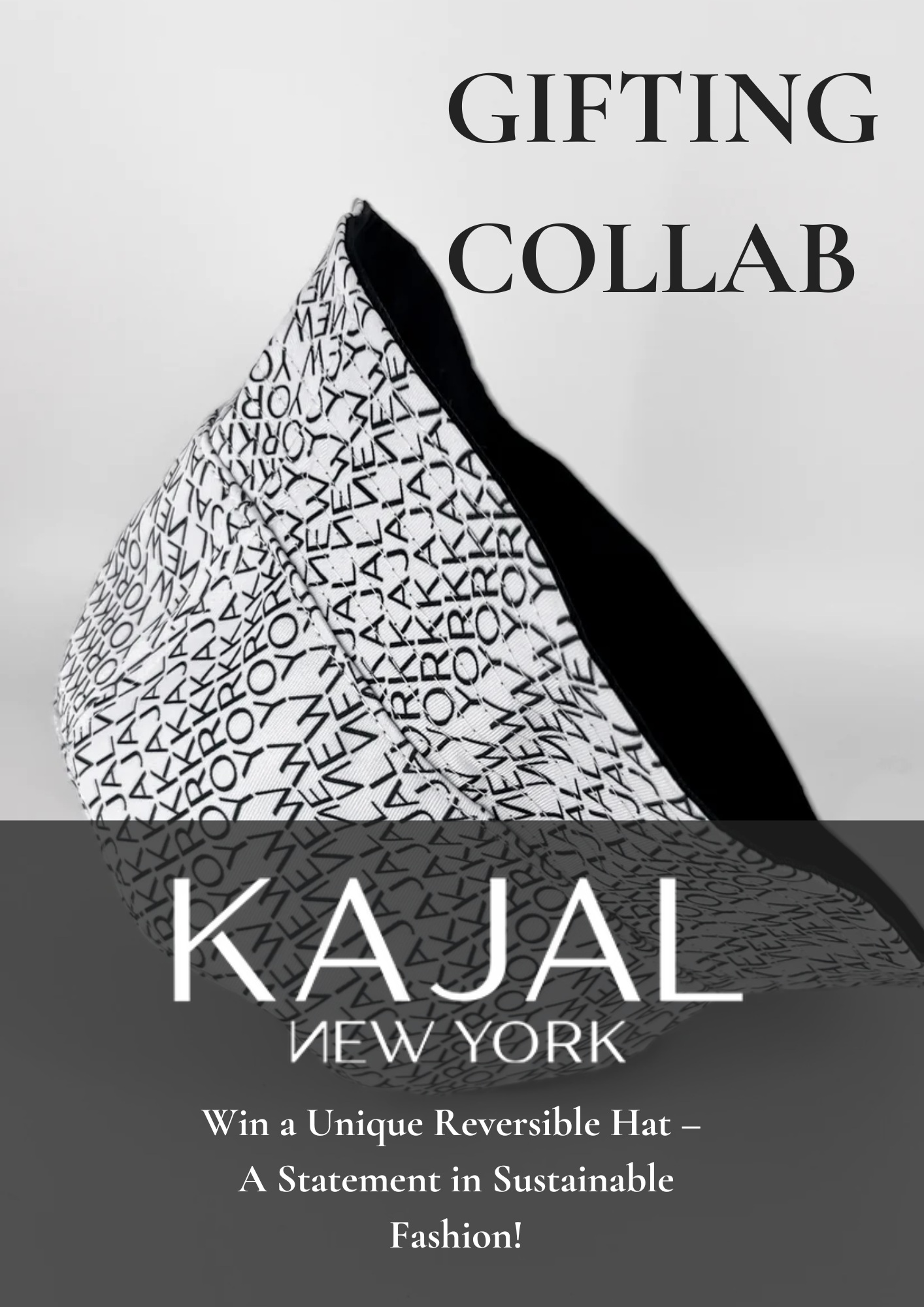 New Collaboration Alert: Win a Unique Reversible Hat from Kajal New York