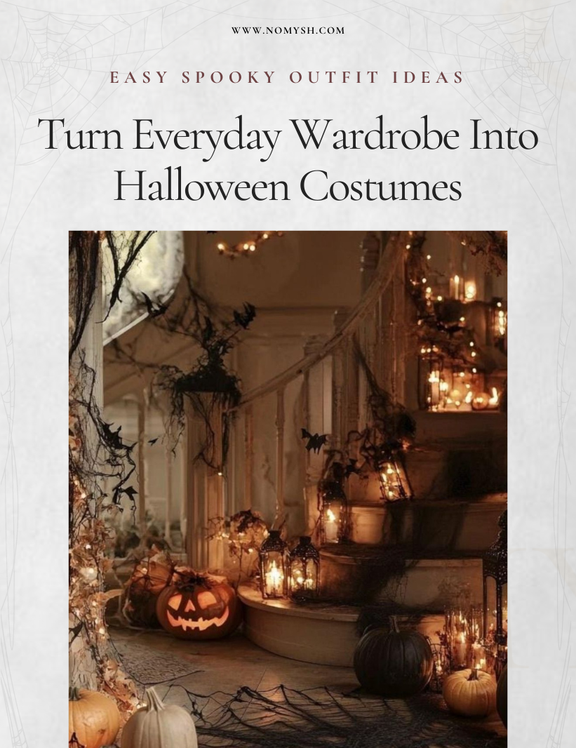 How to Turn Your Everyday Wardrobe Into a Chic Halloween Costume