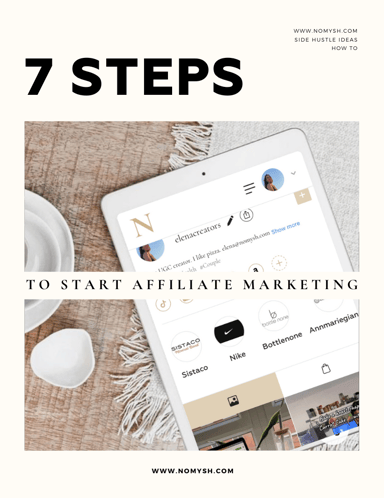 7 Steps to Start with Affiliate Marketing and Monetize Your Content