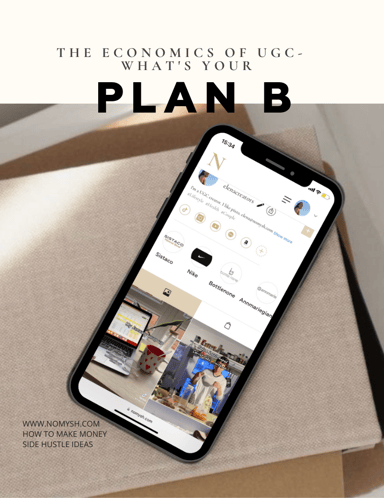 The Economics of UGC Creation - What’s Your Plan B