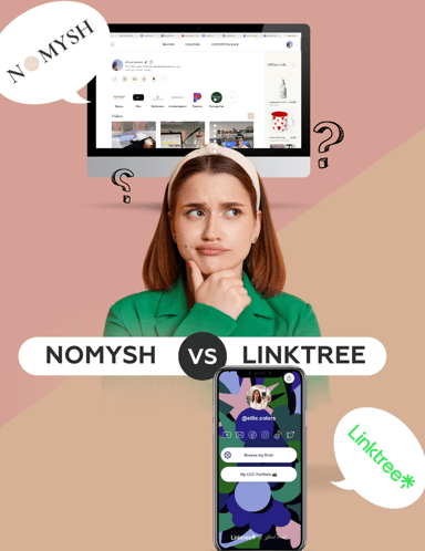 Nomysh VS Linktree: is it worth keeping your linktree?