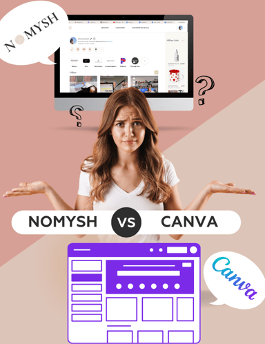 Nomysh Vs Canva : What’s the best UGC tool?