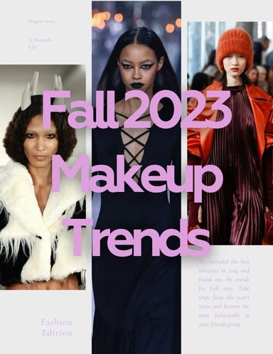 7 Beauty Trends From the Fall/Winter 2023 Runways