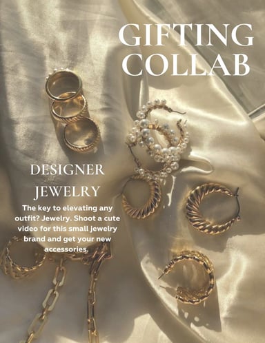 Gifting collab! Gold & Silver Designer Jewelry 