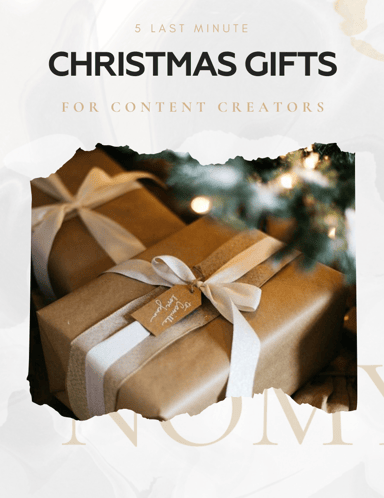 5 Last-Minute Gift Ideas for Content Creators!