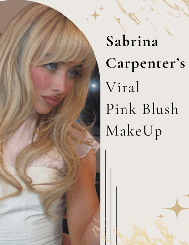 Recreate Sabrina Carpenter's Baby Pink Blush Look